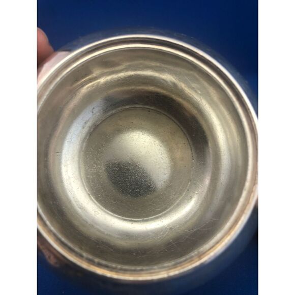 Homan quadruple Silver plated #2018 Floral Engraved Sugar Container Victorian - Picture 10 of 11